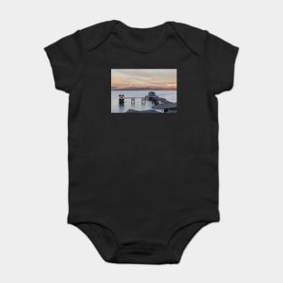 Mumbles Pier and Lifeboat Station Baby Bodysuit